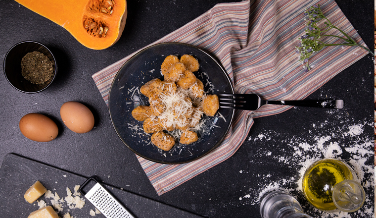 Gnocchis de calabaza