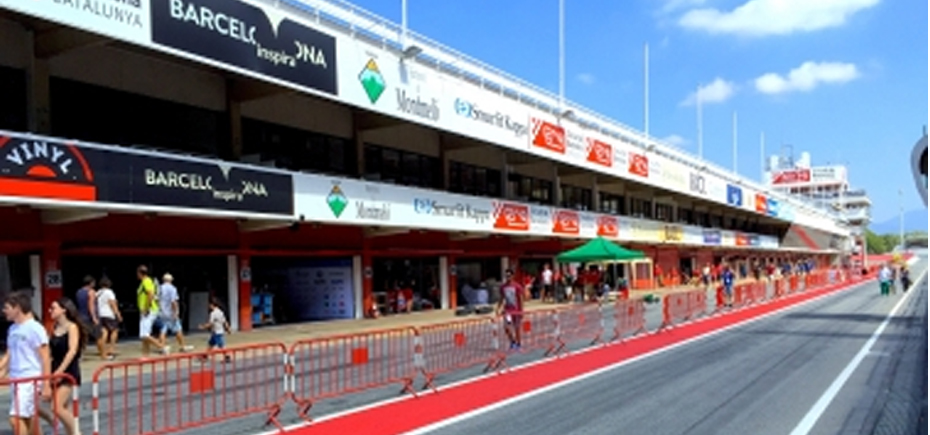Imagen del paddock del Circuit de Barcelona